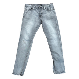 Indigo Wisdom Straight Leg Grey Jeans Size 32 x 32